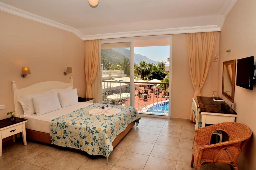 The Blue Lagoon Deluxe Hotel Олудениз Номер фото