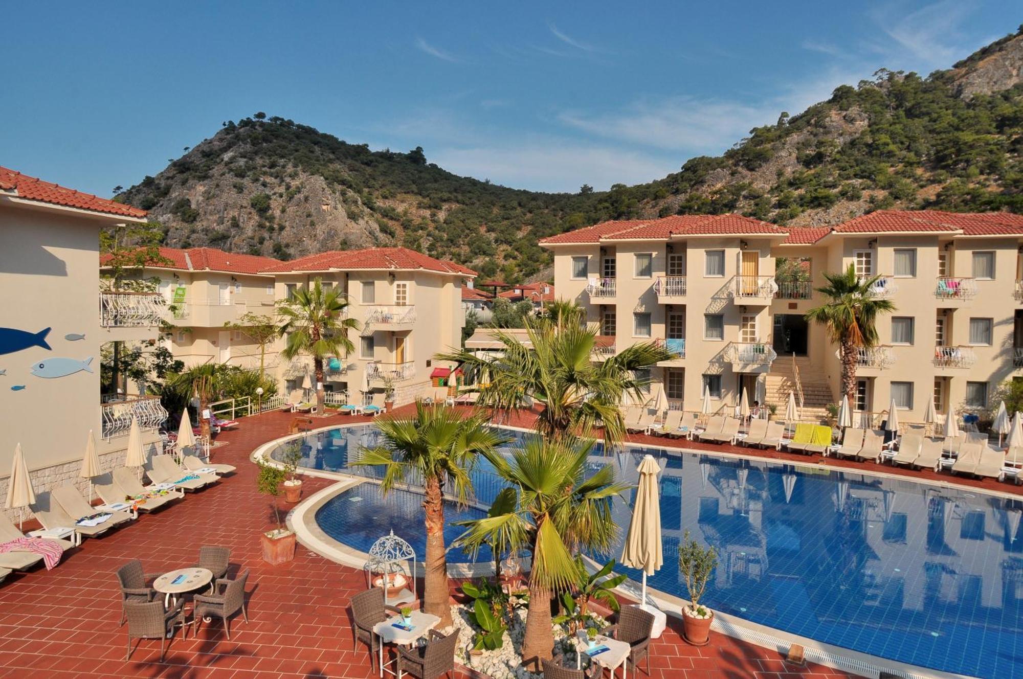 The Blue Lagoon Deluxe Hotel Олудениз Экстерьер фото